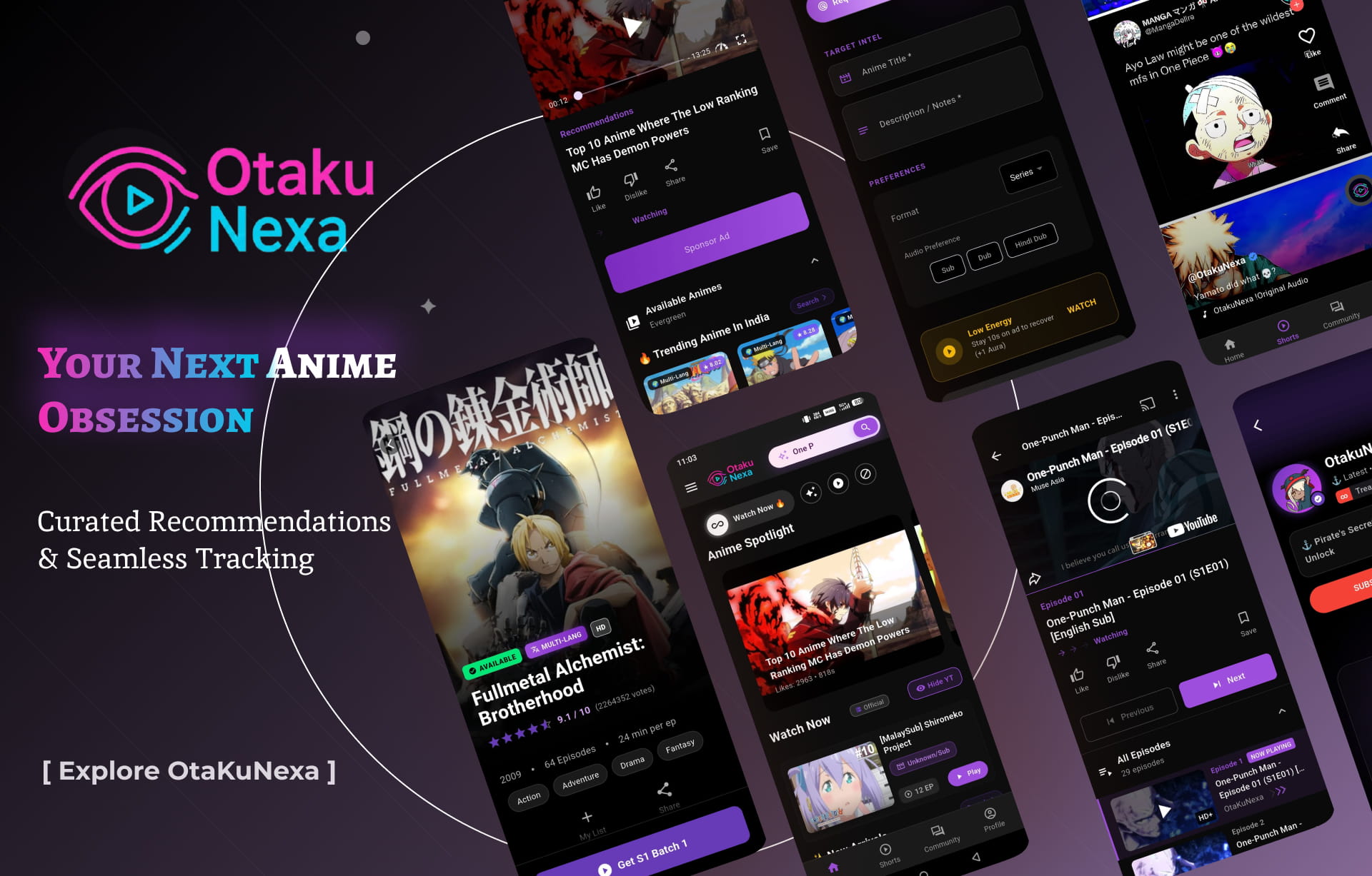 Otakunexa free New Anime Streaming Application